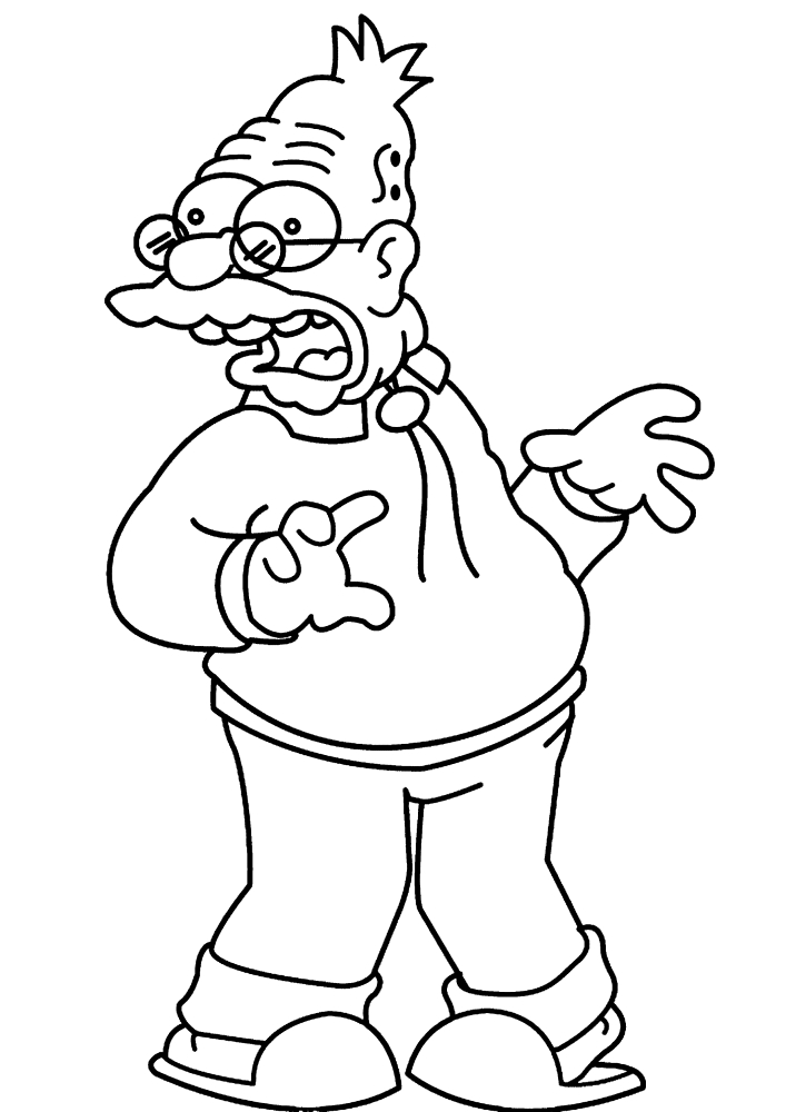 Homer's father